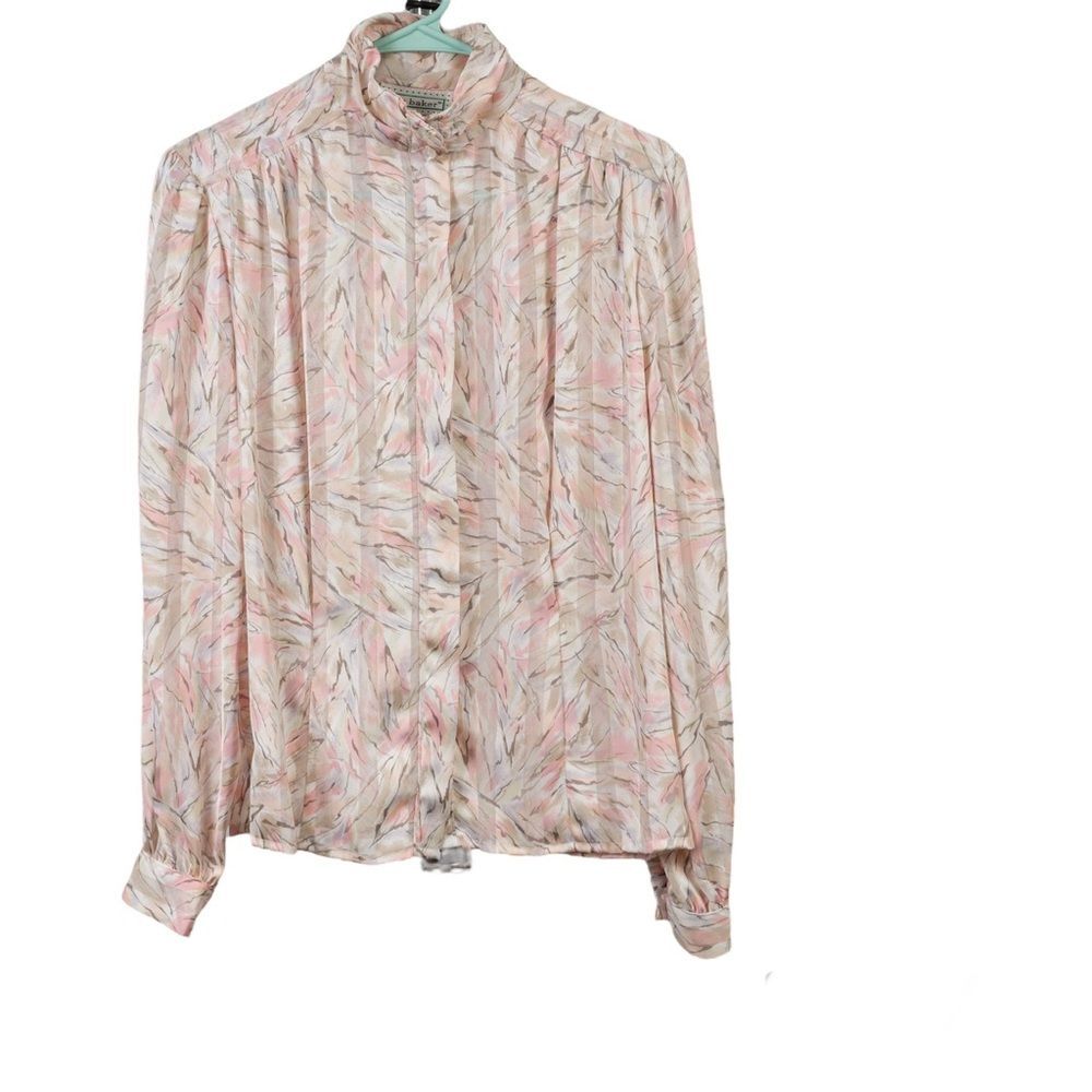 Vintage Liz Baker long sleeves blouse size 8